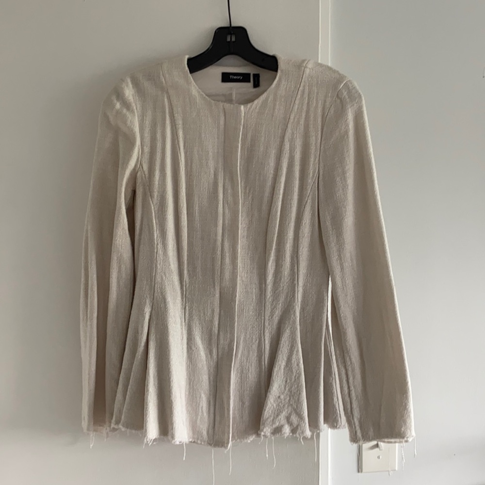 Theory peplum blazer